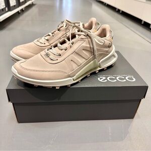NIB ECCO Biom 2.1 X Mountain Grey Women's Nubuck Hiking Sneaker Sz 39 US:8-8.5
